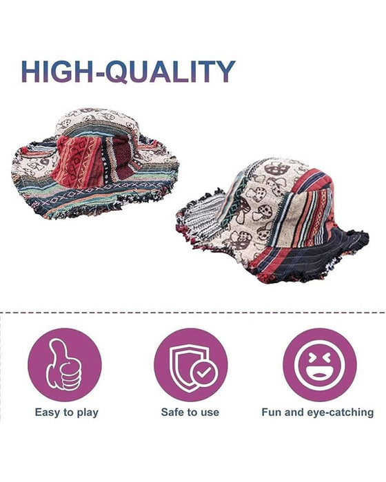 Patchwork Colorful Bucket Hat