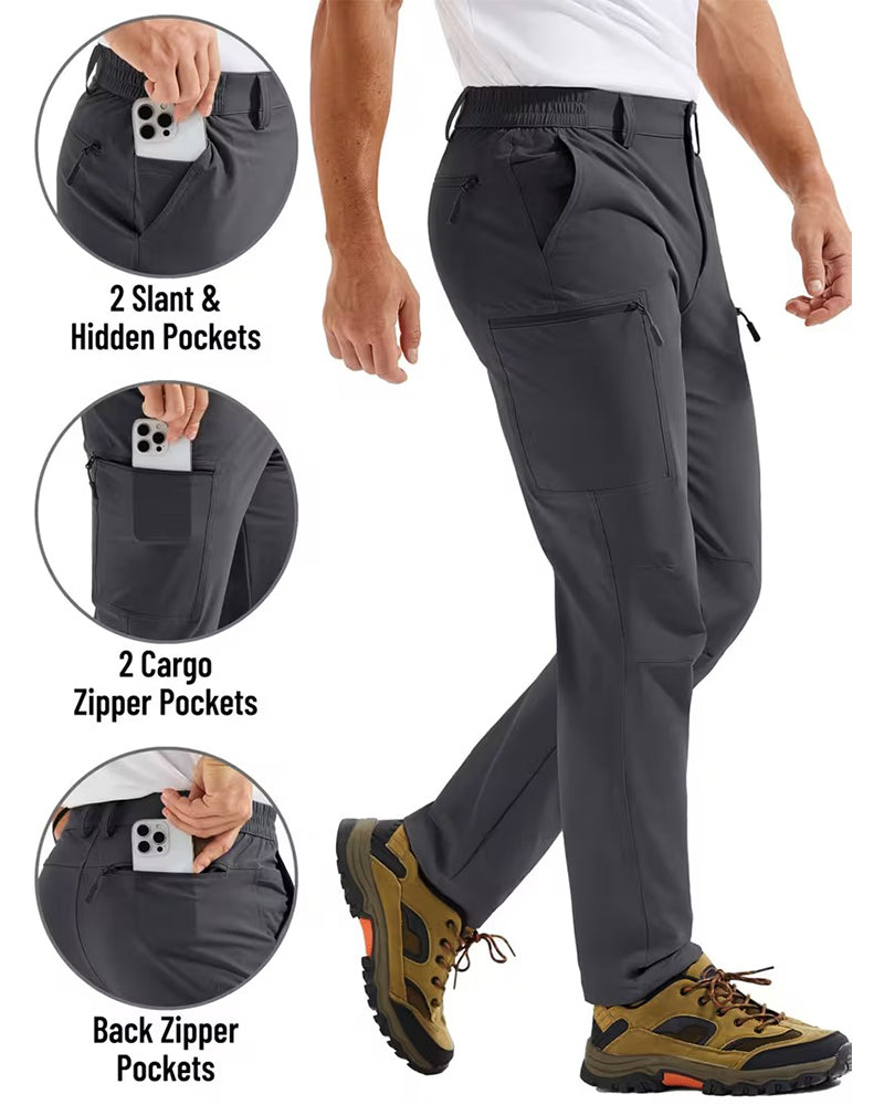 Men's Solid Color Long Pants