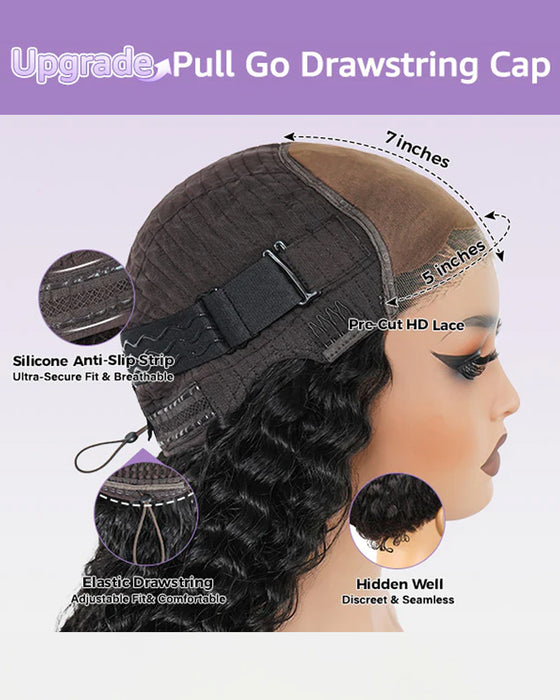 Silky Straight Easy Wear Go Glueless Wigs Pre