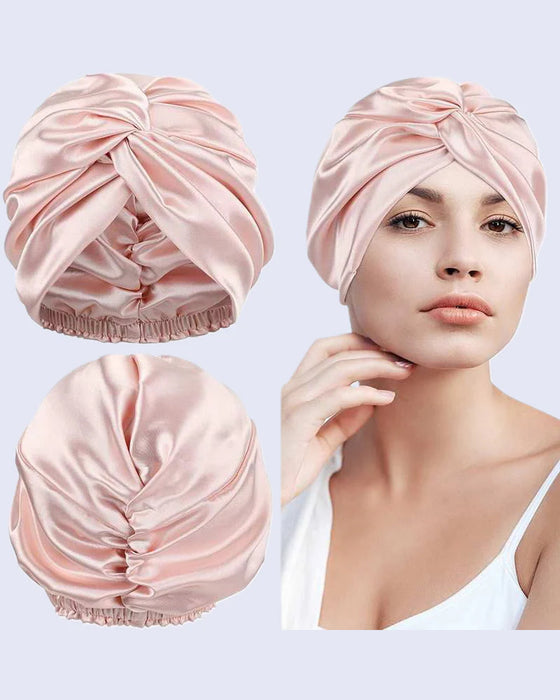 Stretchy Soft Twist Style Hair Hat