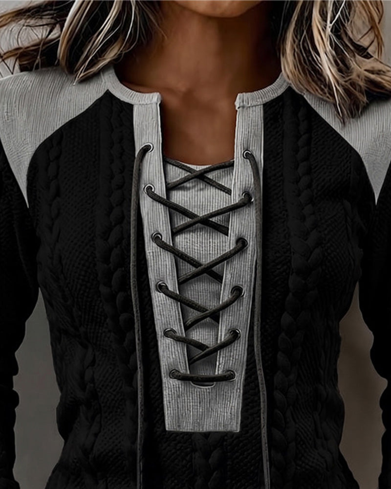 Stylish Fitted Casual Top