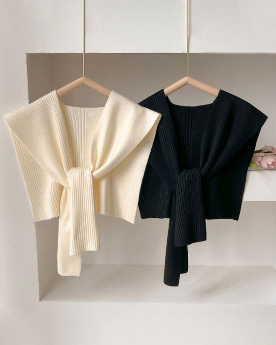 Casual Versatile Solid Color Shawl Scarf For Women