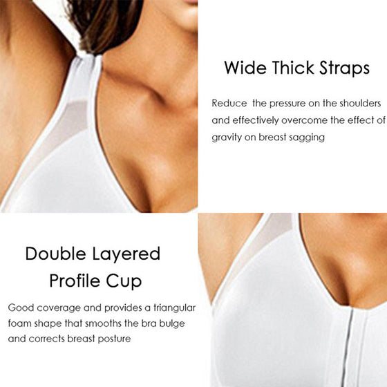 🔥Sutien din bumbac cu ridicare respirabilă