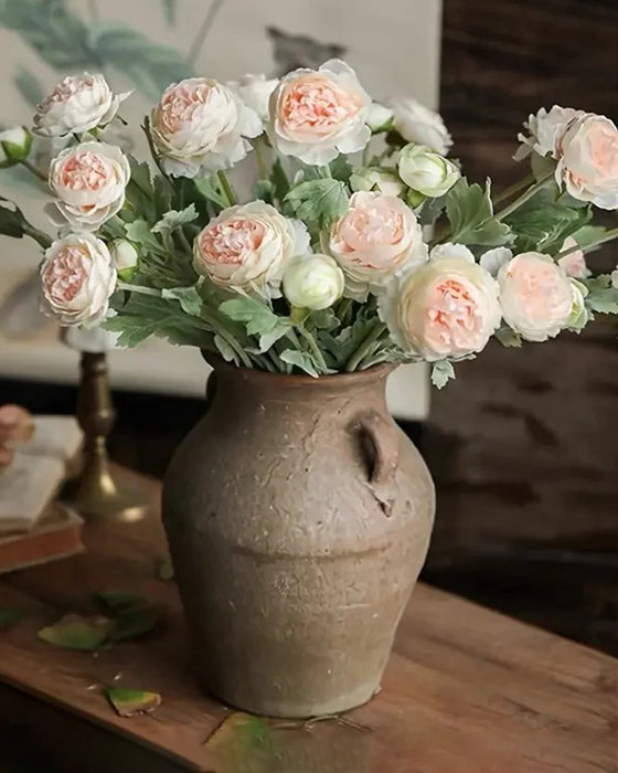 Artificial Peony Flower - UV Resistant, Waterproof, Windproof