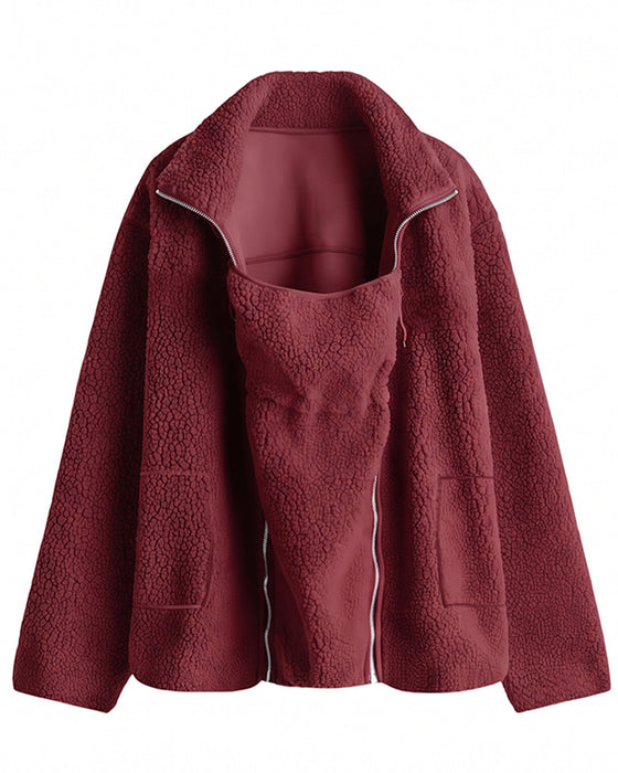 Women's 2-in-1 Hip-Length Casual Sports Outerwear Coat