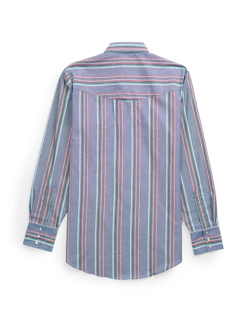 Men's Collared Pocket Plaid Shirt