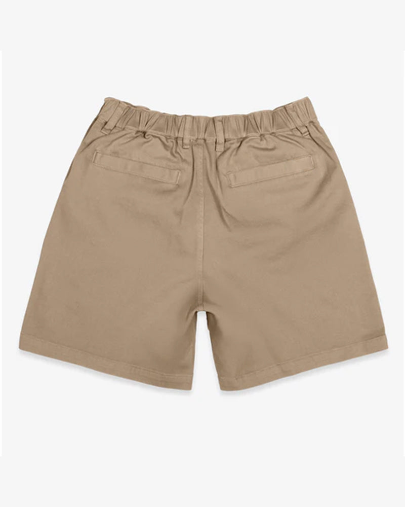Men's Elastic Waist Casual Straight Leg Short