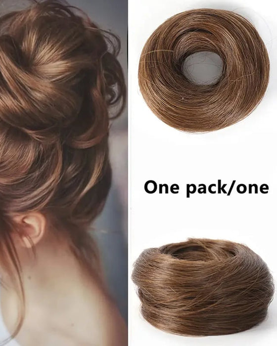 Synthetic Messy Bun Hair Piece for Women