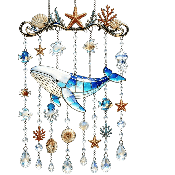 2D Ocean-Themed Wind Chime