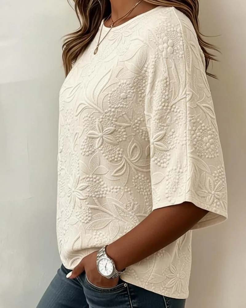 Women's Casual Floral Blouse