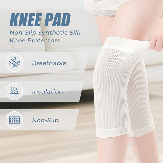 Anti-Slip Synthetic Silk Knee Pads