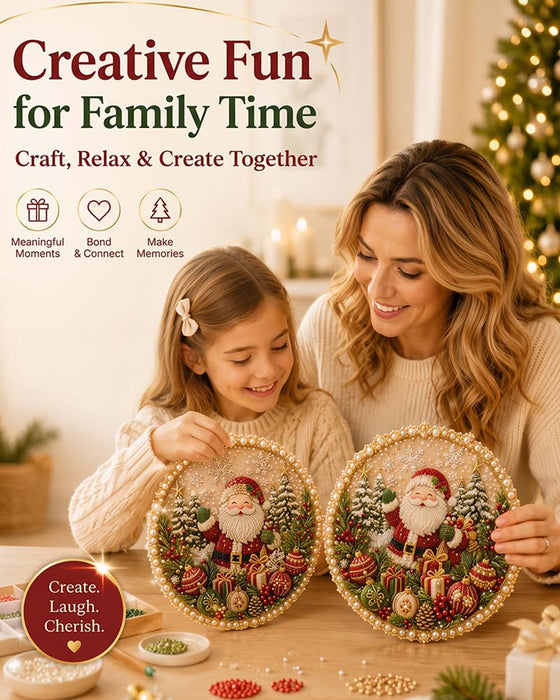 🌸🌻 Four Seasons & Holiday Pearl Art Hanging Wreath Kit 🍂🎄