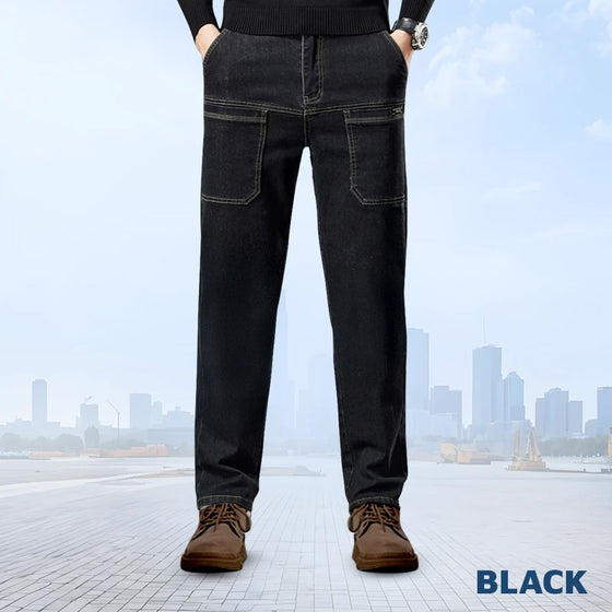 Comfortable Multi-Pocket High Durable Cargo Jeans