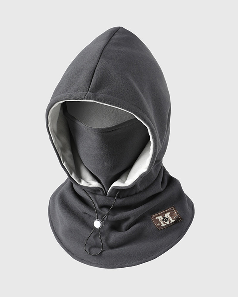 Fleece Double Layer Integrated Hat