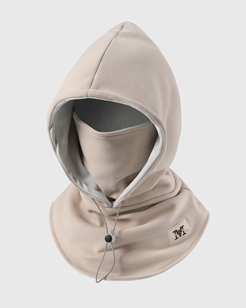 Fleece Double Layer Integrated Hat