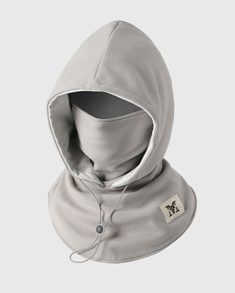 Fleece Double Layer Integrated Hat