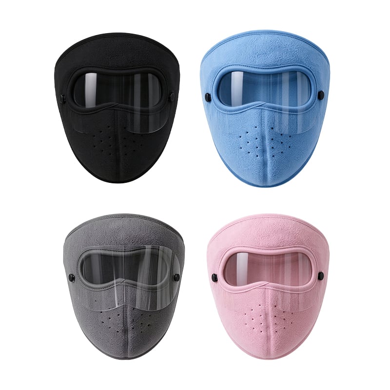 Thermal Ear Protection Winter Face Mask with Protective Eye Shield