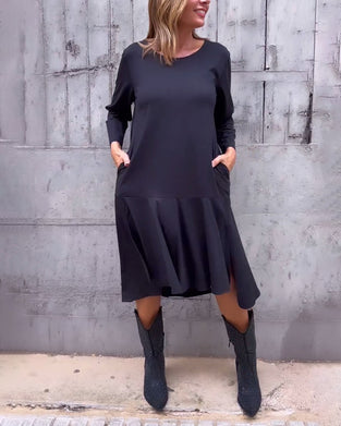 loose dress with pocket