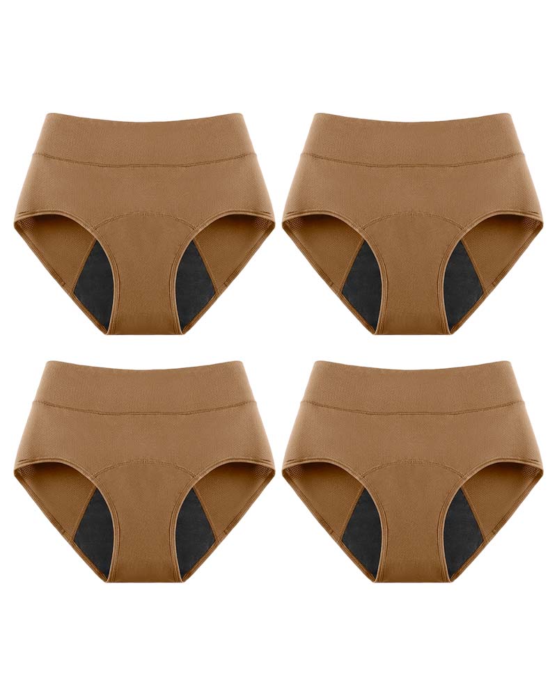 Leakproof High Waisted Underwear Sets