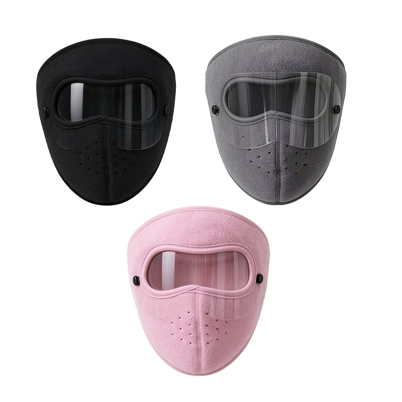 Thermal Ear Protection Winter Face Mask with Protective Eye Shield