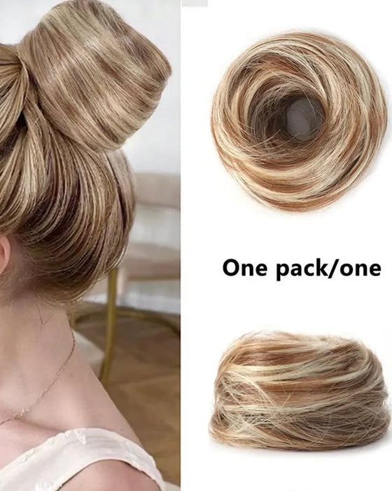 Synthetic Messy Bun Hair Piece for Women
