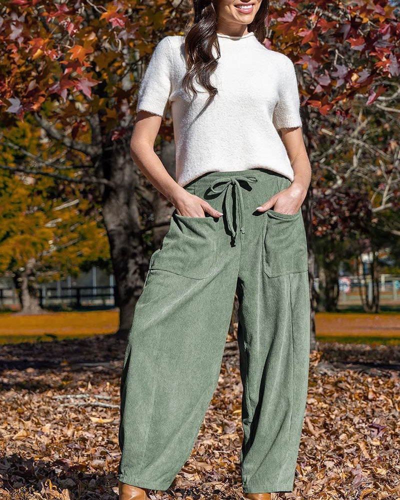 Women’s Corduroy Wide Leg Pants