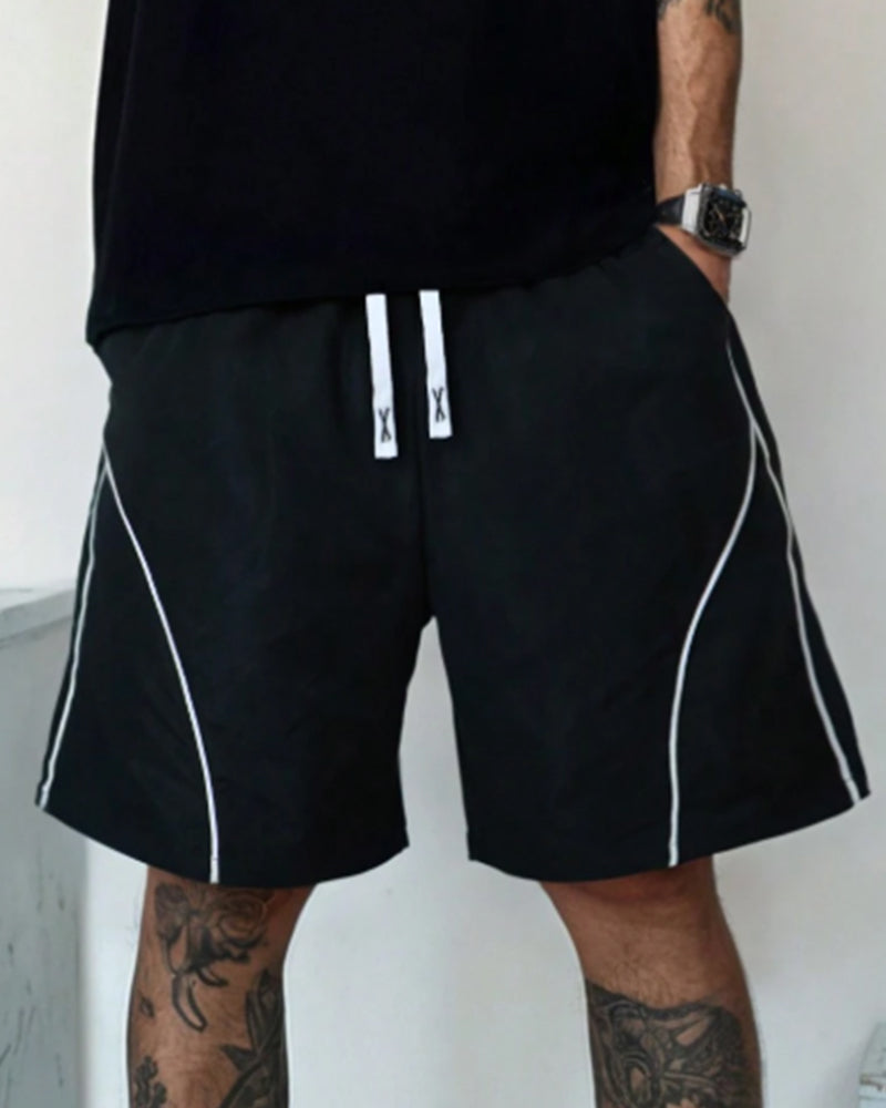 Beach Casual Knee-Length Shorts
