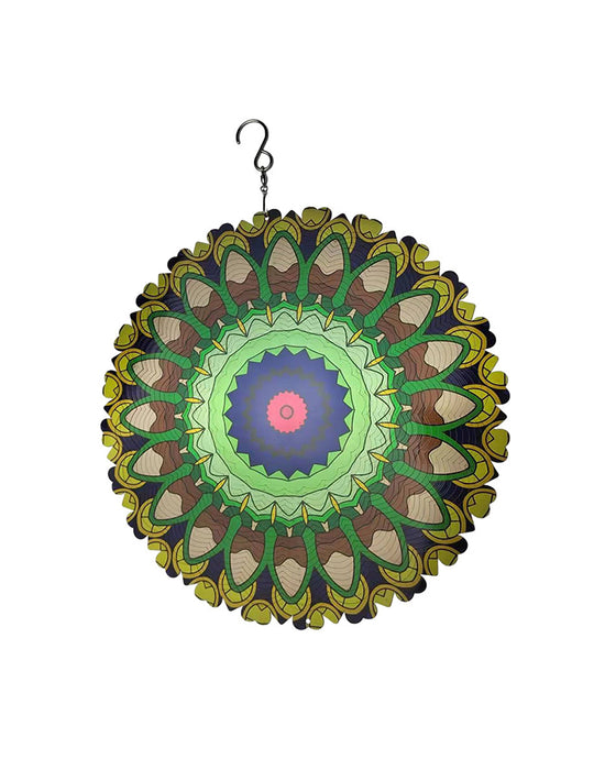 3D Colorful Wind Spinning Mandala