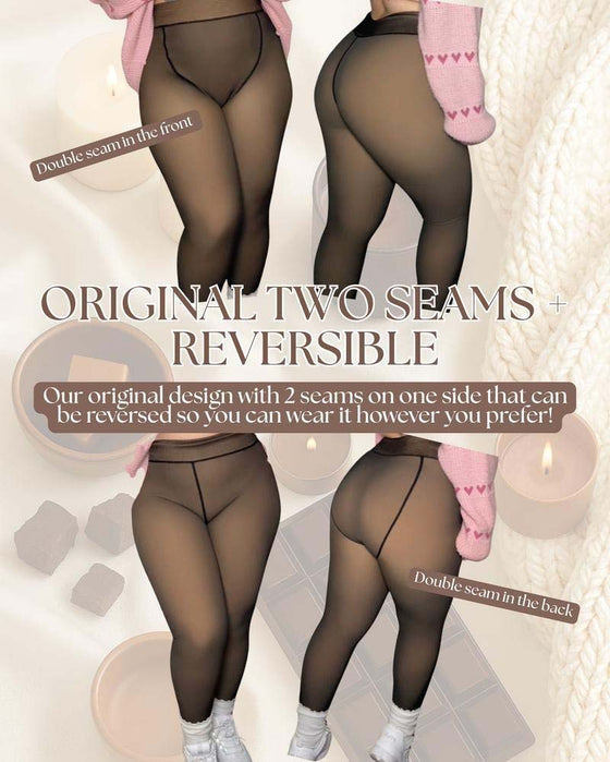 One-Seam Shaping Fleece Leggings