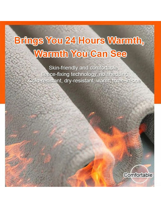 Warm High-Waisted Trousers With A Wool Lining