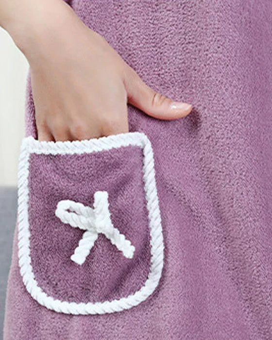 Women's Coral Fleece Bathrobe