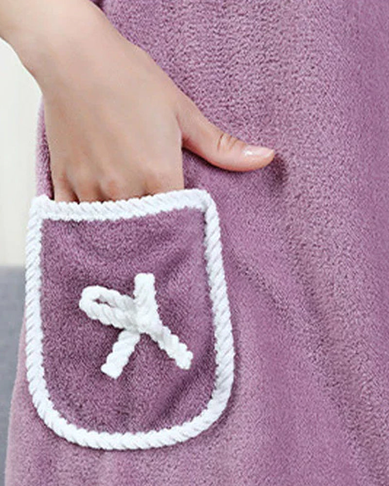 Women's Coral Fleece Bathrobe