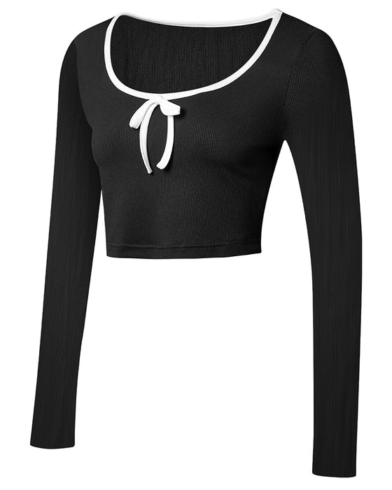 Long Sleeve Slim Fit Blouse