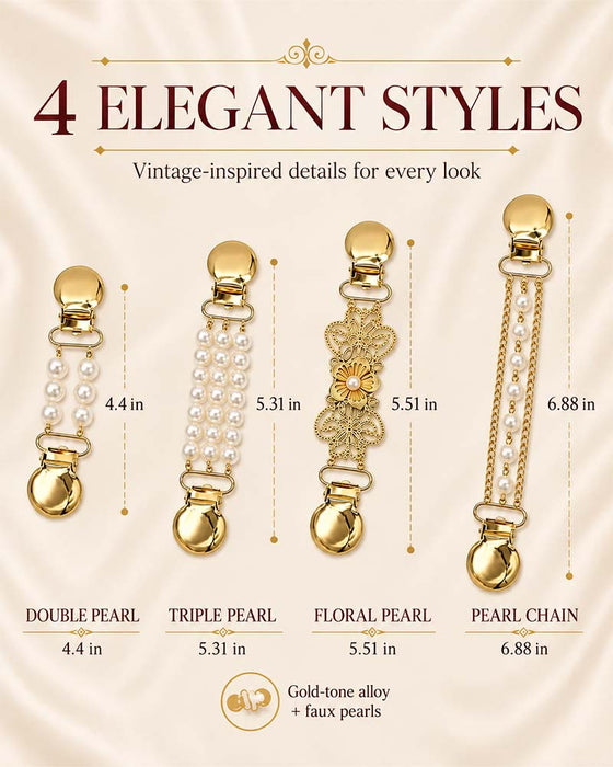 📿Multi-use Waist Cinch Clip | Cardigan & Shawl Clothing Fastener💎
