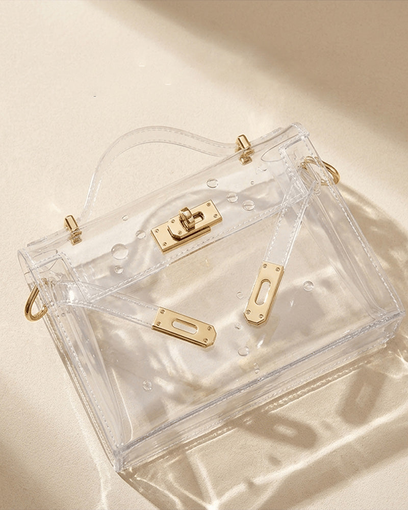 Women's Transparent Jelly Bag