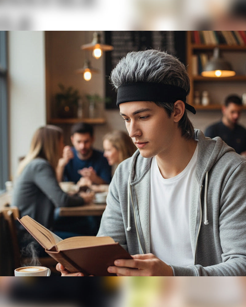 Men's Unisex Hip-Hop Style Wig Hat