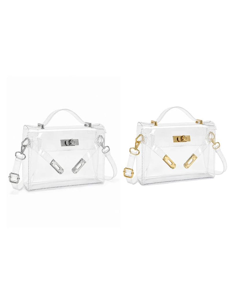 Women's Transparent Jelly Bag