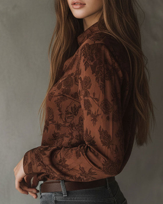 Retro Floral Shirt