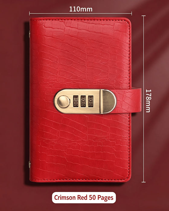 Combination Lock Cash Book
