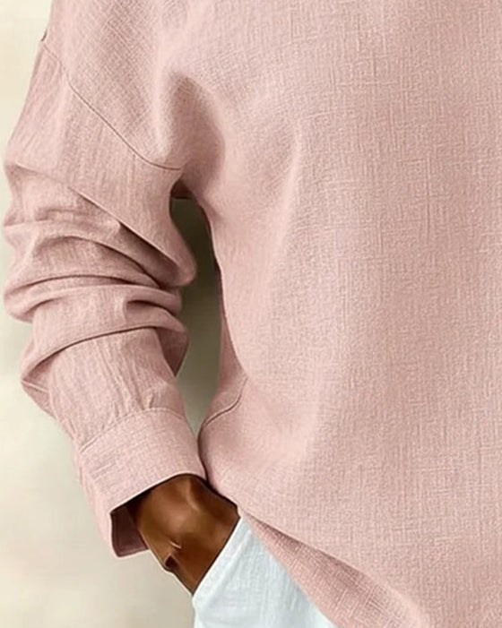 Off-The-Shoulder Sexy Long-Sleeved Top