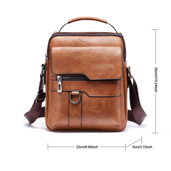 Crossbody Bag Men's Shoulder Bag Vintage