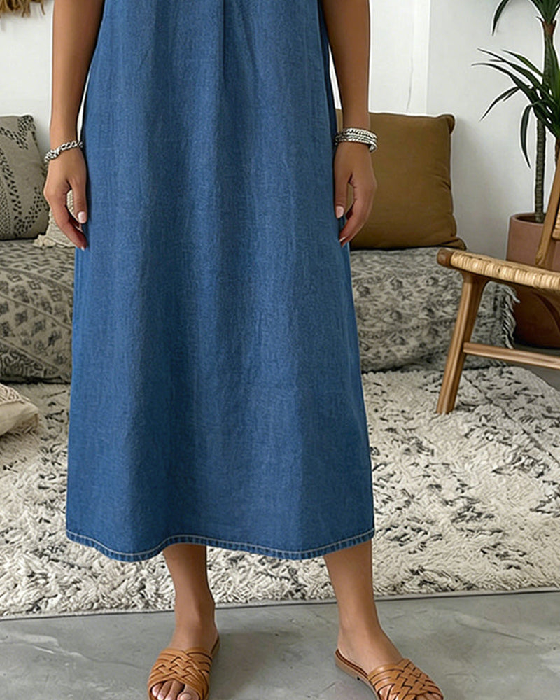 Fashionable Loose Straight Dress