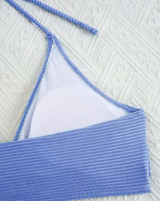 Halter High Waist Bikini