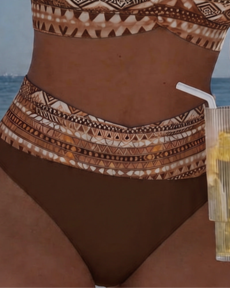 Geometric Two-Piece Bikini