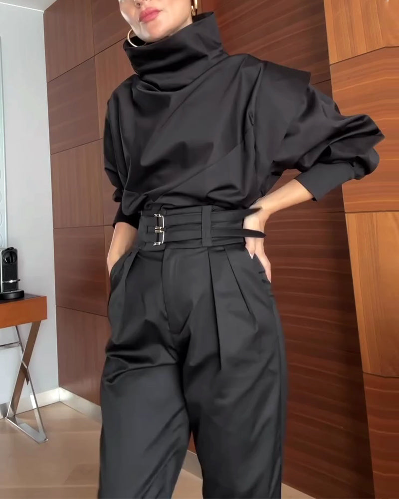 High-Neck Elegant And Stylish Top