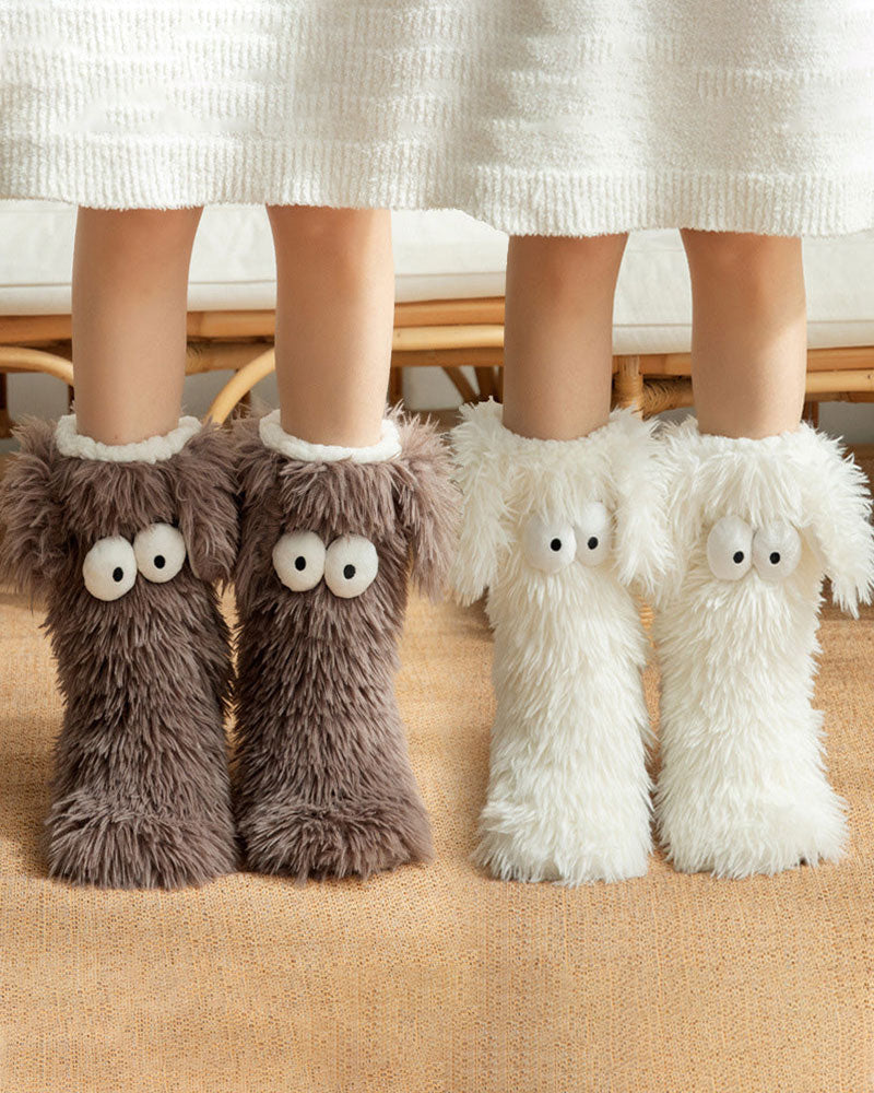 Winter Sherpa Floor Socks