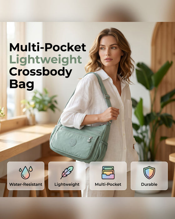 ⌛ Limited-Time Offer – Lightweight Water-Resistant Crossbody Bag 👜