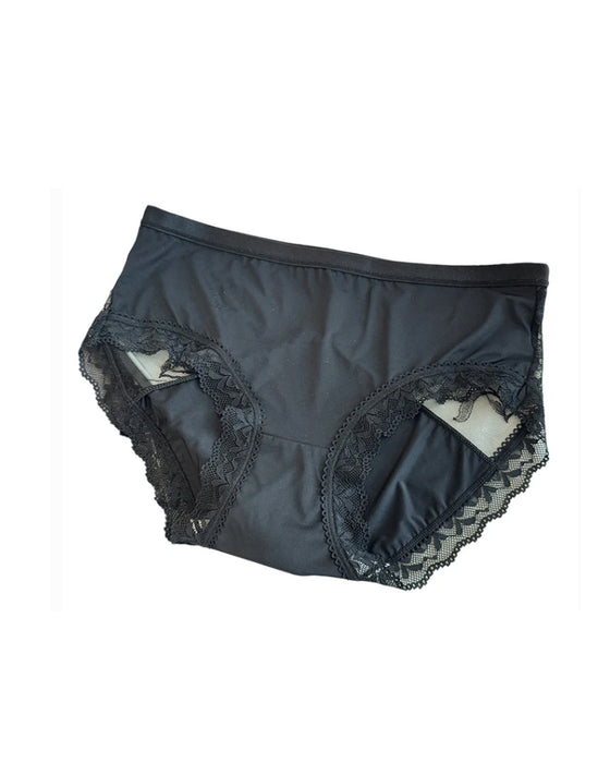 Women's Soft Lace Mid-Rise Panty