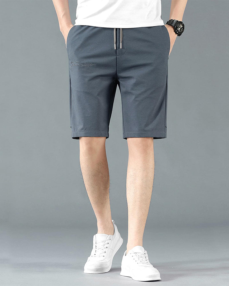 Men's Casual Solid Shorts