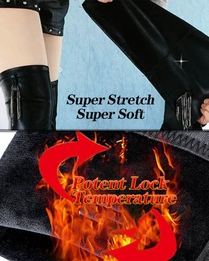 🔥 LAST DAY PROMOTION 🔥🌸✨Warm leather boots for women